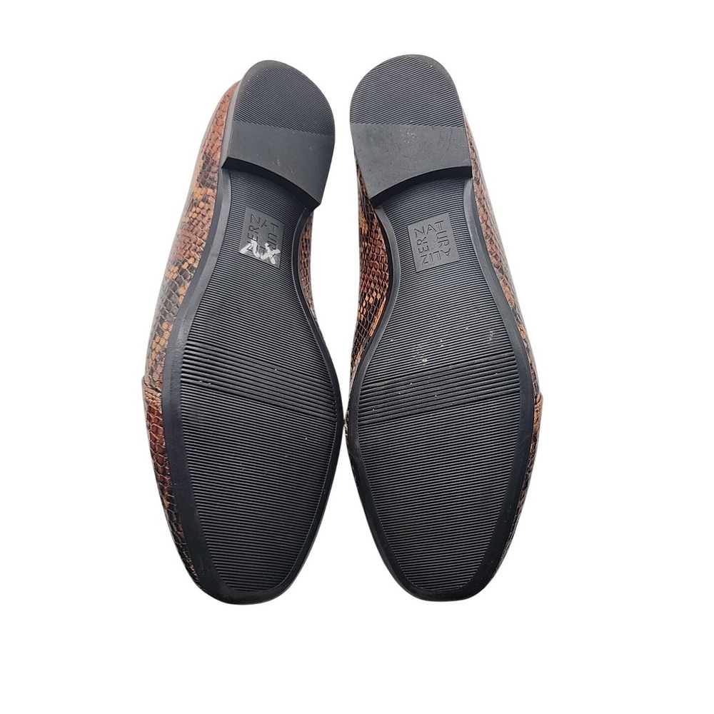 Naturalizer Python Snakeskin Print Flats, Leather uppers, Flats Slip-on, 10 - Picture 7 of 8